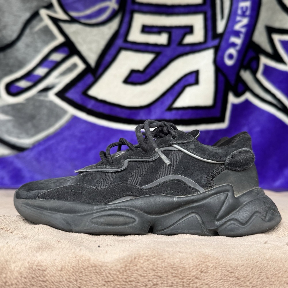 Size 2y - adidas Ozweego Low Black Night‎ Metallic - EF6298
